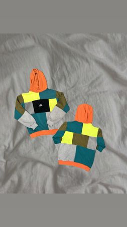 Upcycled Nike Colorblock Sweatshirt