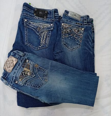 CR9092 VINTAGE MISS ME FLARE & STRAIGHT JEANS