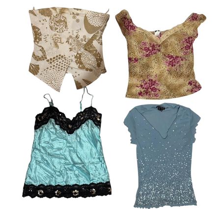Y2k Hot pak vintage unique Tops 10 PCs pk 33