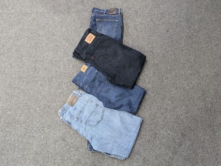 ZV0834 L.L.W Denim Pants