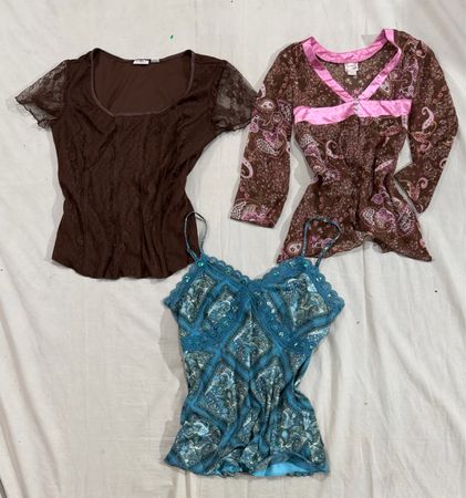 Y2k summer tops (756)