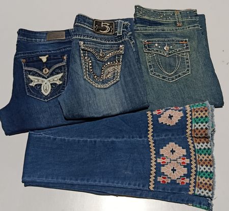 Y2K Flare Jeans RV # 1041
