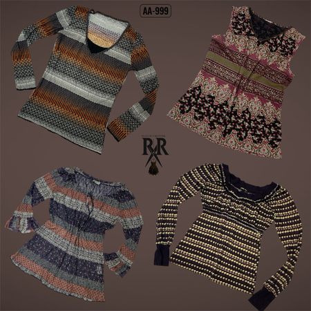 Y2K Pretty Grunge Mix Tops (AA-999)