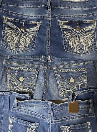Y2K flared jeans
