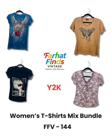 Y2K Women’s T-Shirts Mix Bundle ( FFV - 144 )