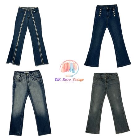 Y2K Denim Pants (084)