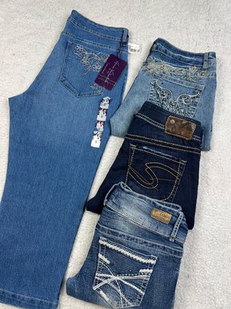 Y2k capri jeans