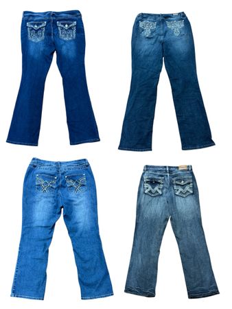 Y2K Azhari Unique jeans 10 pcs At 1052