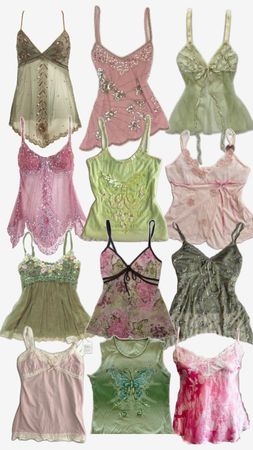 Y2K camisole tops
