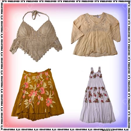 The Free Spirit Bundle - tops, dresses, skirts (SS-2503)