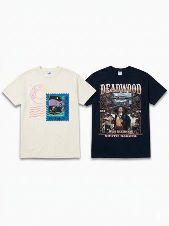 (FV-1691) Printed T-Shirts