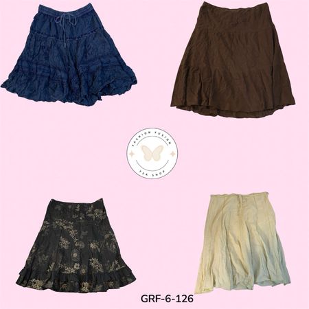 Soft & Breathable Cotton Skirt | Summer Casual Wear for Women (GRF-6-126)