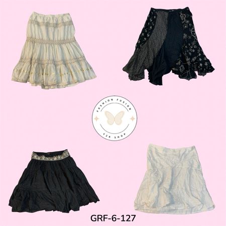 Boho Style Cotton Skirt | Lightweight Flowy Maxi Skirt (GRF-6-127)