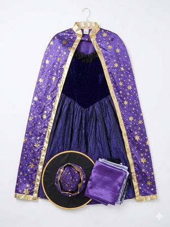 (FV-1687) Y2K Fairycore x Witchcore Purple Costume Mix | Celestial & Mystic Pieces