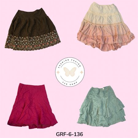 Trendy Cotton Skirts Mix – Soft & Summer Collection (GRF-6-136)