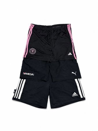 Branded sport shorts
