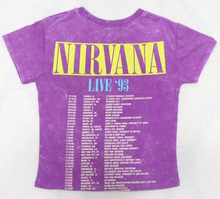 CR1847 UPCYCLED MUSIC BABY TEE