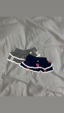 Upcycled Adidas Lace Skirt
