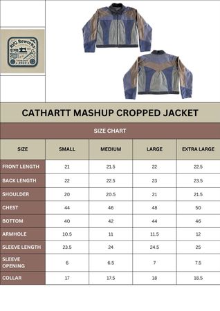 Upcycled Panelled Canvas Jacket