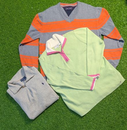 6252 - Tommy Hilfiger, Ralph Lauren ¼ zip , Sweaters