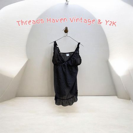 TH# 0163 🌟 Y2K Printed Mesh Slip Dress – Stylish, Unique & Trendy