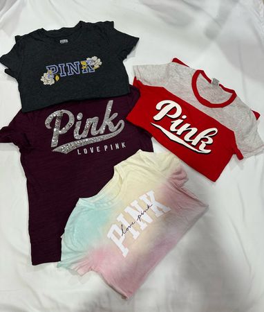 Pink Baby Tees Victory Secret B# 172
