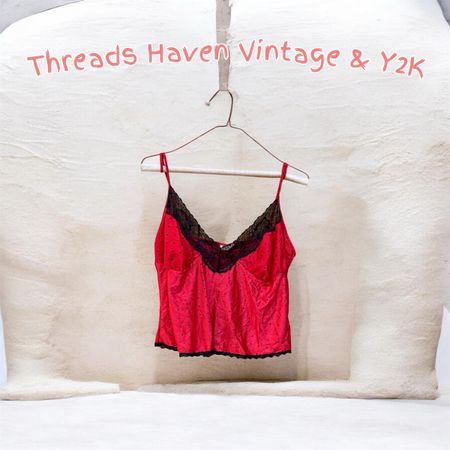 TH# 0165 🌸 Y2K Silk Mesh Pretty Tops – Sweet, Elegant & Trendy