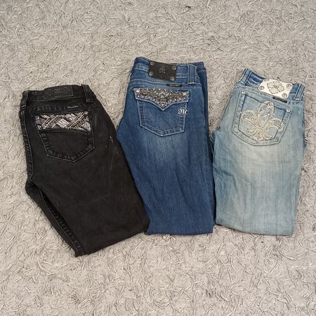 MISS ME & TRUE RELIGION DENIM JEANS & SHORTS - BUNDLE 03