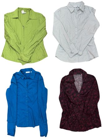 Y2K Unique Office shirt 10 pcs At 1056