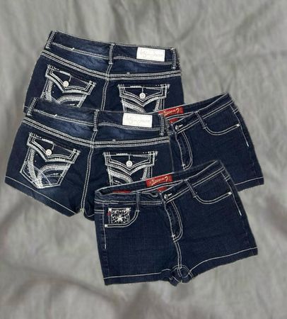 Upcycled Y2K Inspired Shorts