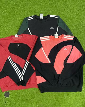 Sweatshirt Adidas upcyclé