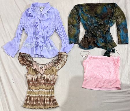 Y2k blouse (791)