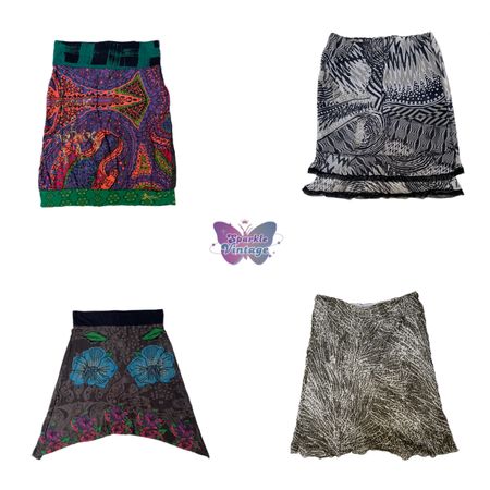Retro Print Skirt Bundle (SV-050)