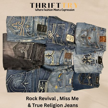 Premium Branded Denim Jeans Collection