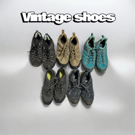 TH # 002 Premium Vintage Hiking & Outdoor Shoes | Meindl, Jack Wolfskin, Quechua Evofit & TH Collection