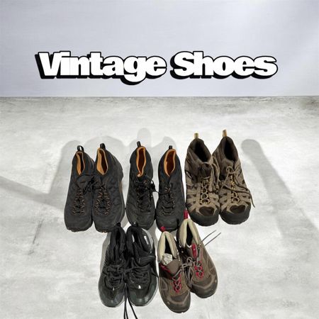 TH # 003 Premium Vintage Outdoor & Hiking Shoes | Merrell, The North Face, Columbia & Decathlon