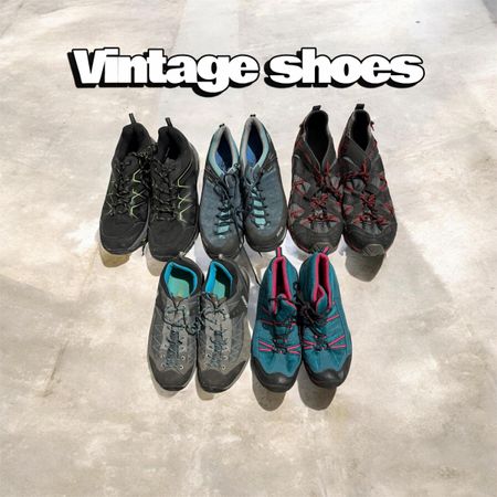 TH # 005 Vintage Outdoor & Trail Shoes Collection | Vibram & Mountain Warehouse IsoDry