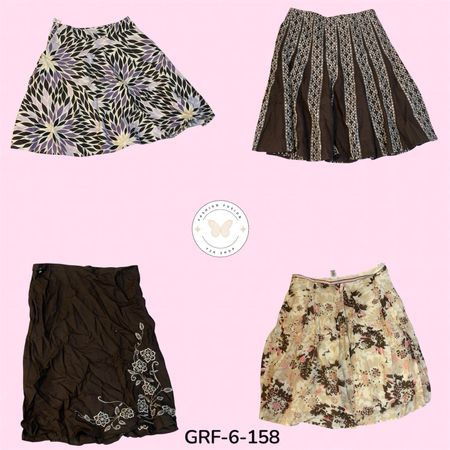 Summer Ready Cotton Skirts Mix – Comfort Meets Fashion (GRF-6-158)