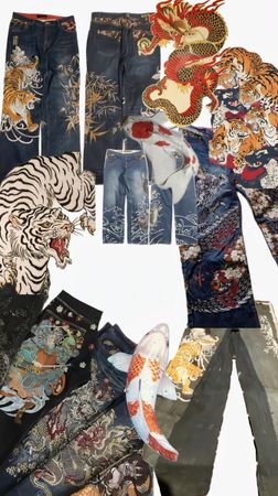 Japanese jeans brand unbranded