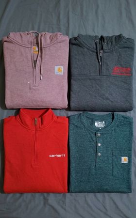 Sudaderas y sudaderas con capucha Carhartt 1/4 Zip