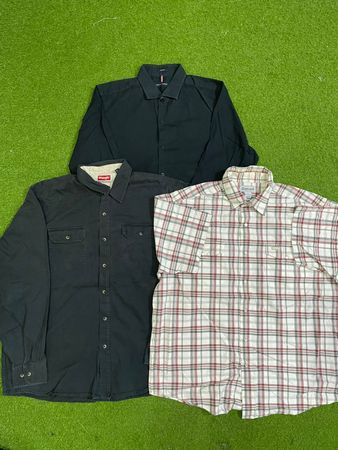 Branded cotton shirt