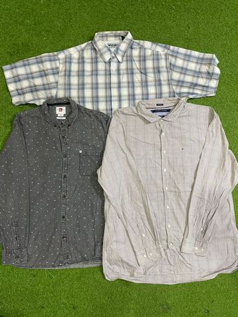 Branded cotton shirt