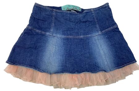 Y2K Denim Mini Skirts