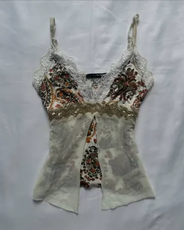 tops en camisole Y2K