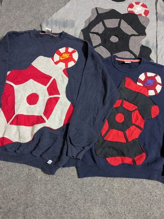 Upcycled Nike Spider Web Sweatshirt