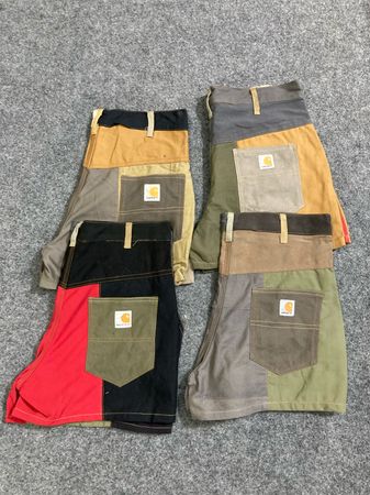 Upcycled Carhartt Mini Workwear Shorts