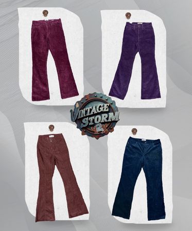 Y2K Corduroy Flared Pants