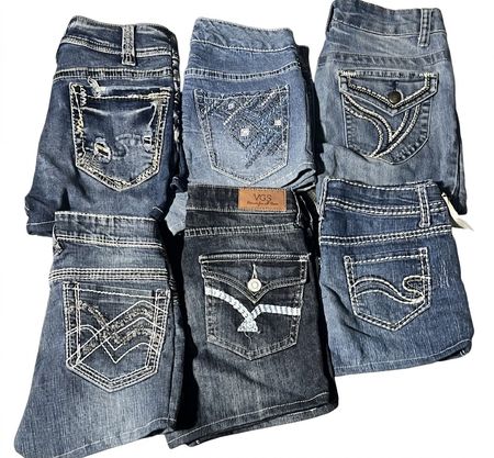 Y2k Mini-Shorts 12 Stück Bundle #08