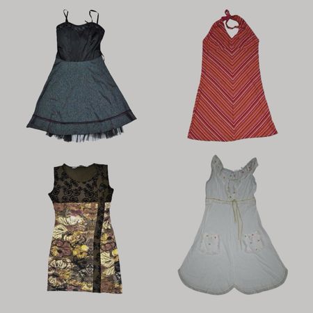 Y2K Whimsy Boho Mini Dresses