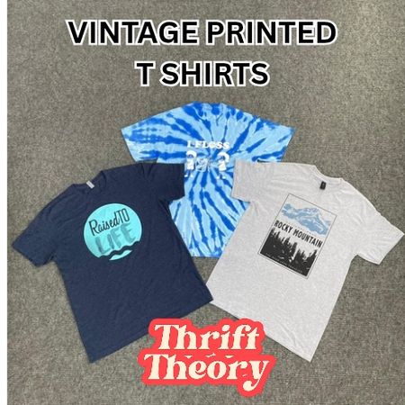 Vintage Printed T Shirts - (15/06)